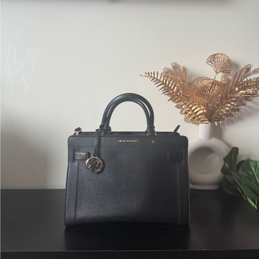 Michael Kors Black Satchel Bag